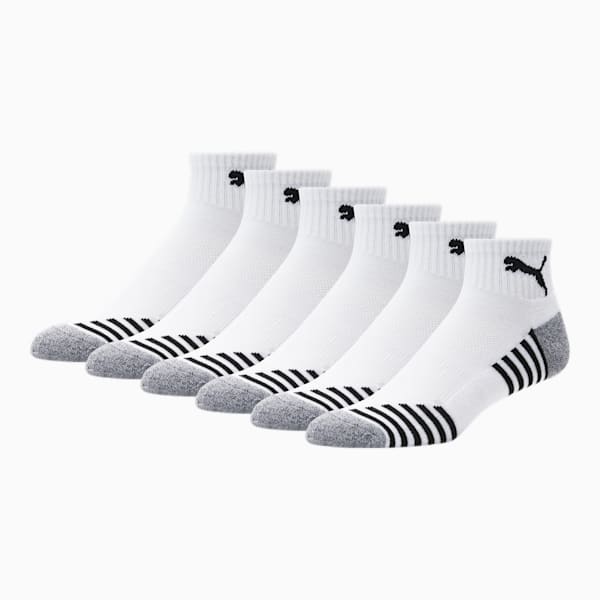Half-Terry Quarter-Length Men's Socks [6 Pack] |